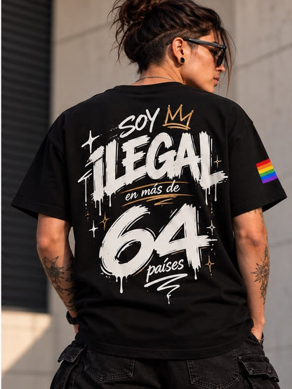 Soy Ilegal, modelo de frente