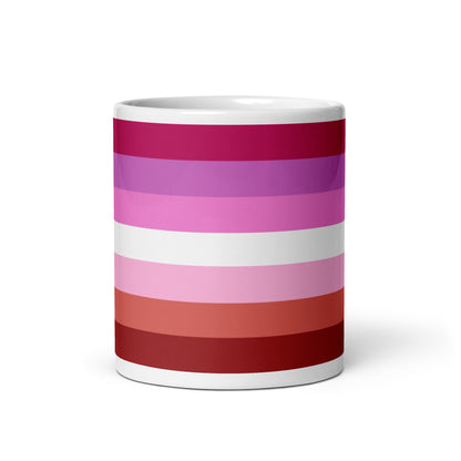 Taza Bandera Lesbiana