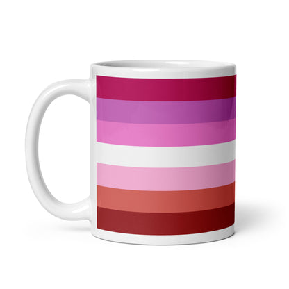 Taza Bandera Lesbiana