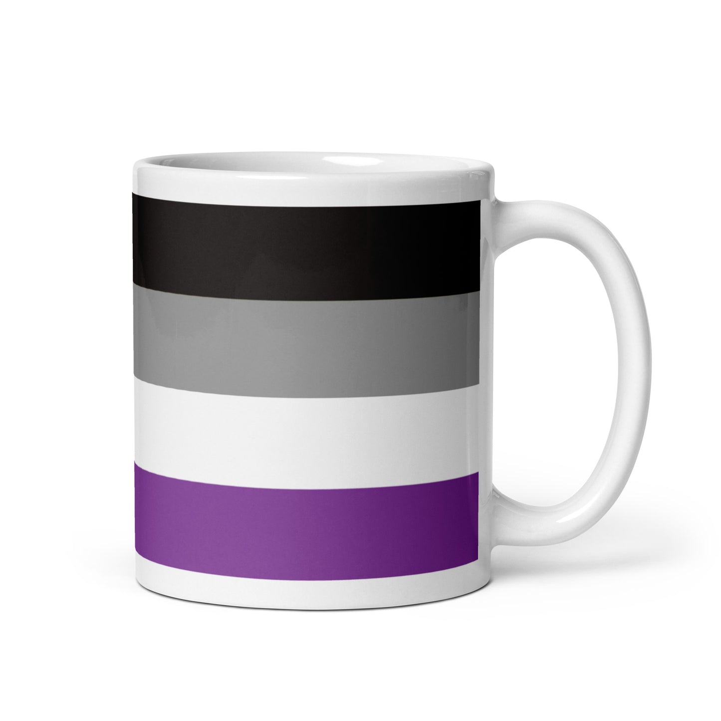 Taza Bandera Asexual