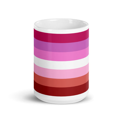 Taza Bandera Lesbiana