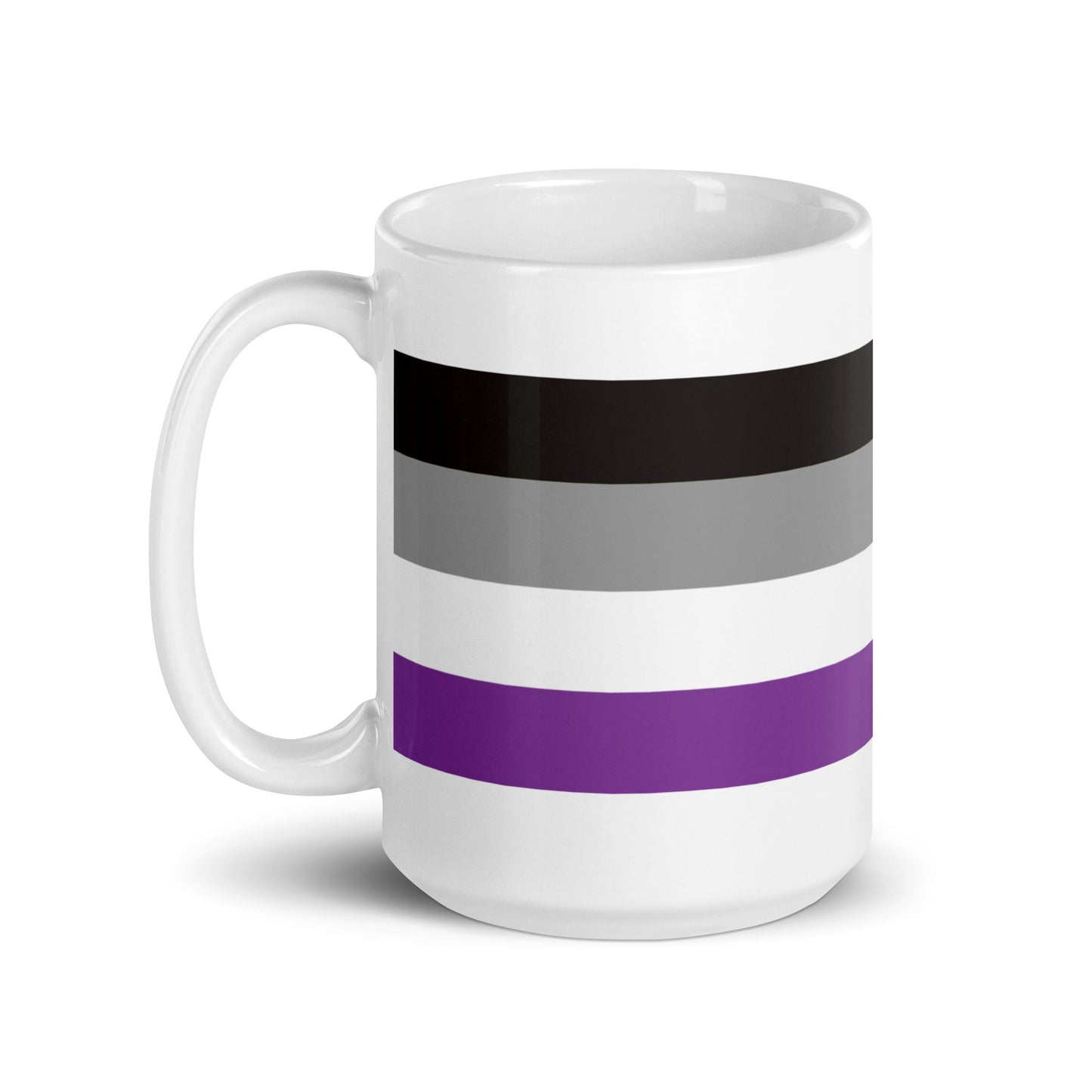 Taza Bandera Asexual