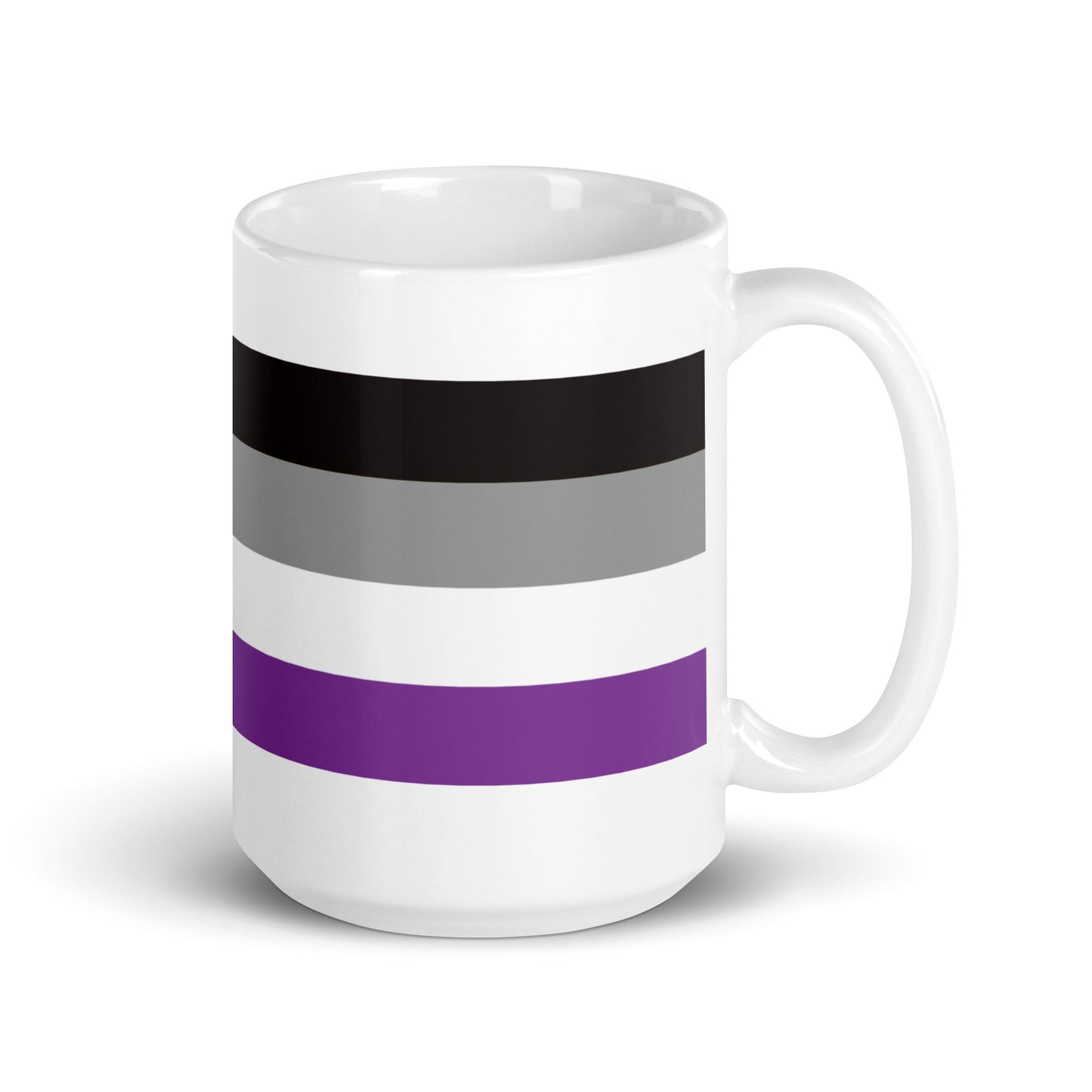 Taza Bandera Asexual